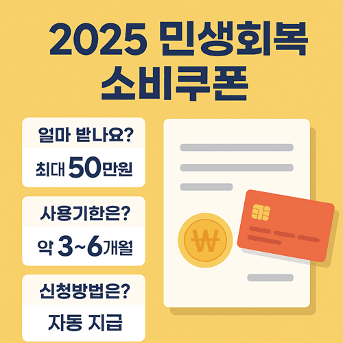 민생회복 소비쿠폰